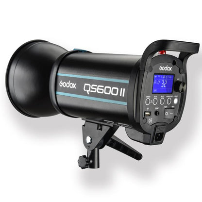 Godox QS600II Strobe Studio Flash Light 600Ws Bowens Mount High Speed Flash, QS600II