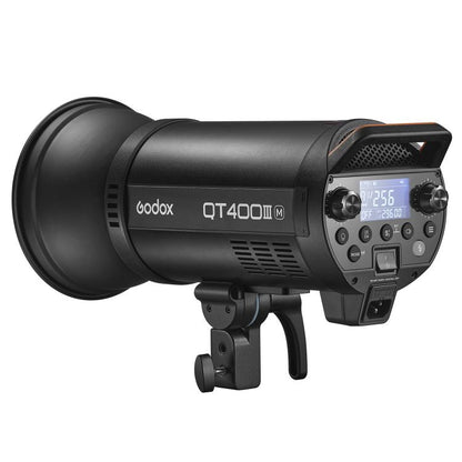 Godox QT400IIM Strobe Studio Flash Light 400Ws Bowens Mount High Speed Flash, QT400III