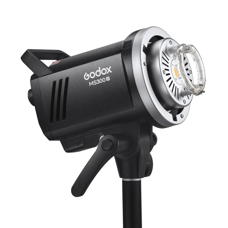 Godox MS300-V Studio Flash Light 300Ws Bowens Mount Strobe Light with Lamp Cover, MS300-V