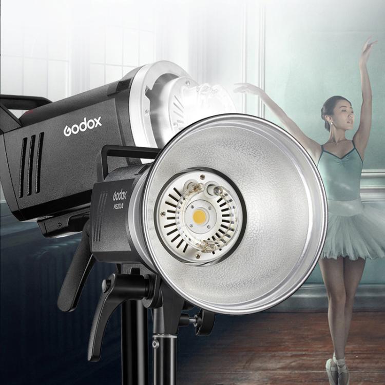 Godox MS200-V Studio Flash Light 200Ws Bowens Mount Strobe Light with Lamp Cover, MS200-V
