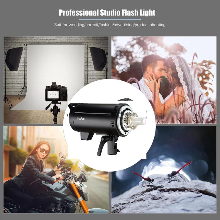 Godox DP400III Studio Flash Photo Light 400Ws 2.4G Wireless X System Bowens Mount Strobe Light, No Lamp Cover, DP400III