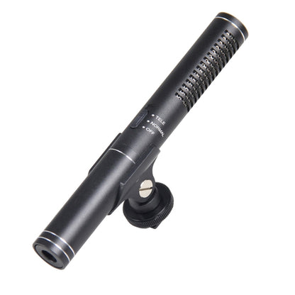 YELANGU YLG1401A Double Back Pole Professional Condenser Shotgun Microphone for DSLR & DV Camcorder