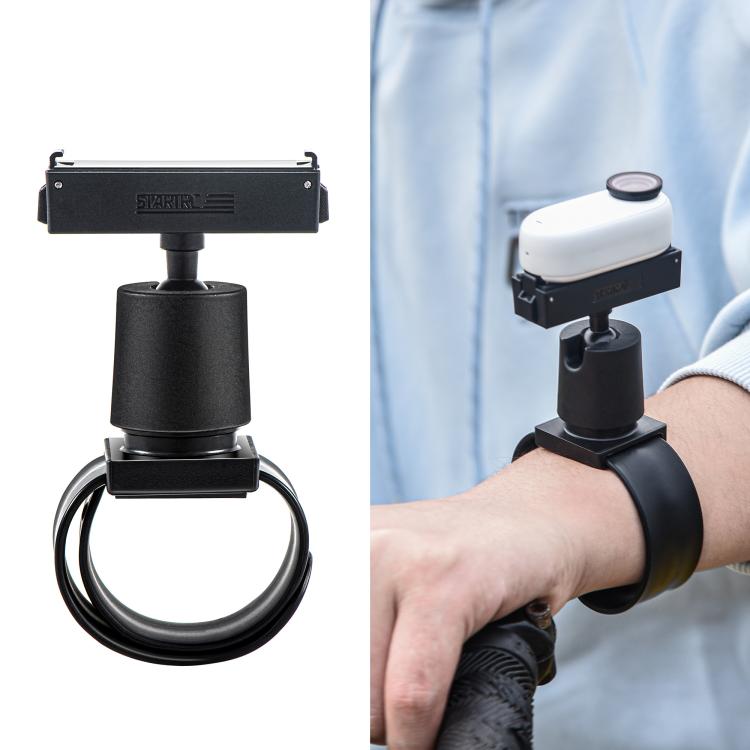 For Insta360 GO 3S / GO 3 STARTRC Silicone Wristband Snap Ring Quick Release Fixed Adapter Mount, For Insta360 GO 3S / GO 3