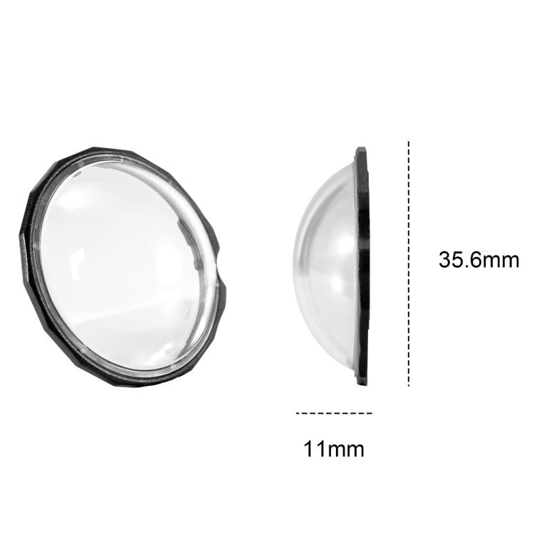For Insta360 X5 STARTRC Slim Protective Lens Guad PC Lens Cover, Slim PC Lens Cover