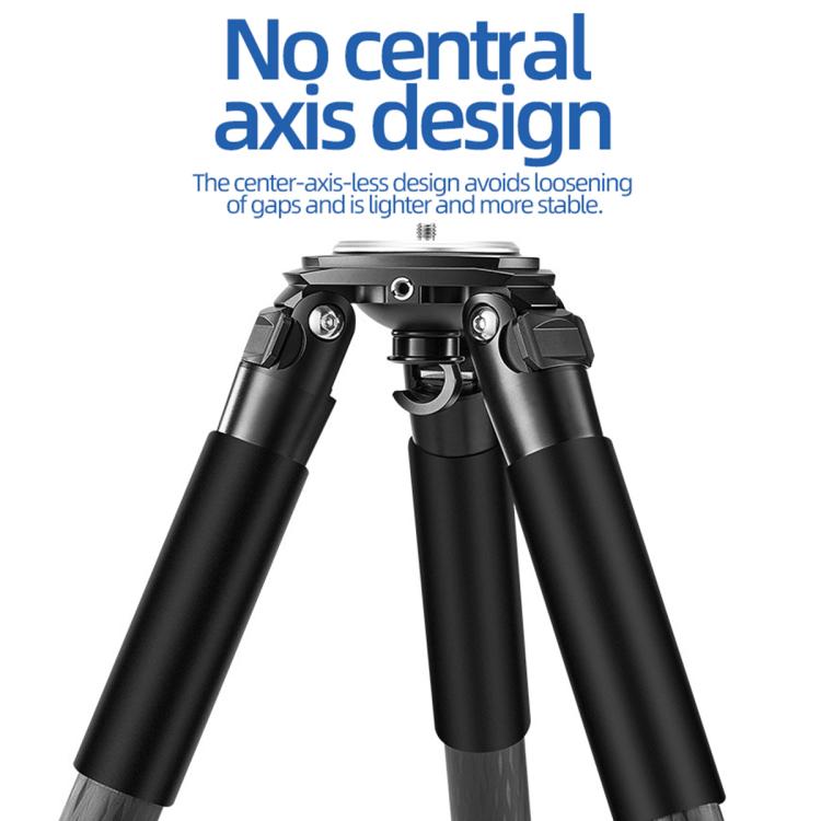 BEXIN ST402C Portable Collapsible Carbon Fiber Camera Tripod, ST402C