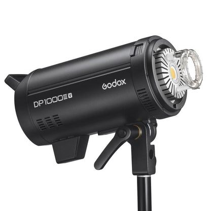 Godox DP1000III-V Studio Flash Photo Light 1000Ws 2.4G Wireless X System Bowens Mount Light, DP1000III-V