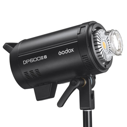 Godox DP600III-V Studio Flash Photo Light 600Ws 2.4G Wireless X System Bowens Mount Light, DP600III-V