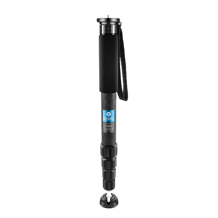 BEXIN P365C Camera Carbon Fiber Monopod Travel Live Selfie Bracket Holder, P365C