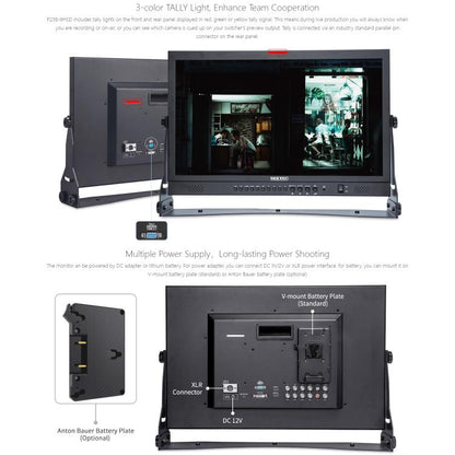 SEETEC P238-9HSD 23.8 inch 3G-SDI 4K HDMI Pro Broadcast LCD Monitor IPS Full HD 1920x1080 Monitor, P238-9HSD