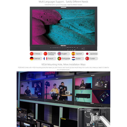 SEETEC P238-9HSD 23.8 inch 3G-SDI 4K HDMI Pro Broadcast LCD Monitor IPS Full HD 1920x1080 Monitor, P238-9HSD