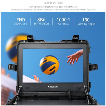 SEETEC WPC215 21.5 inch 1000nit High Bright Portable Carry-on Director Monitor Full HD 1920x1080 Monitor, WPC215
