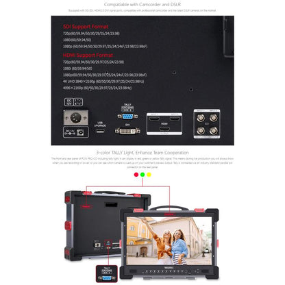 SEETEC P215 PRO-CO 21.5 inch 1000nit High Bright Broadcast Monitor Full HD 1920x1080Monitor, P215 PRO-CO