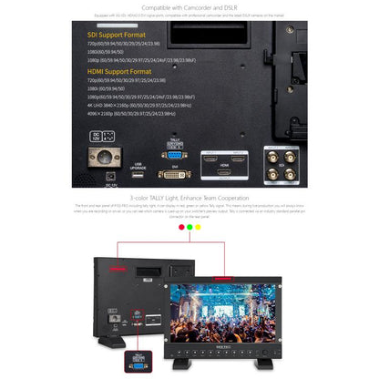 SEETEC P133 PRO 13.3 inch 1000nit High Bright Broadcast Monitor Full HD 1920x1080 Monitor, P133 PRO