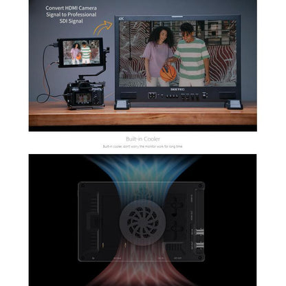 FEELWORLD SH7 7 inch Ultra Bright 2200nit On-camera Monitor SDI HDMI Cross Conversion Monitor, SH7