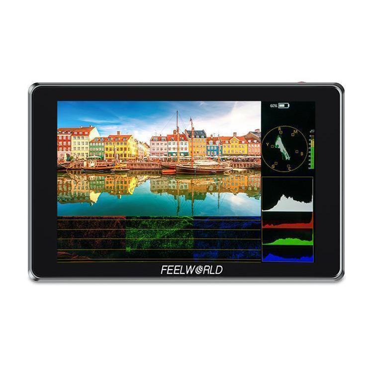 FEELWORLD S7 7 inch 12G SDI HDMI2.0 Camera Field Monitor High Brightness1600nit Touchscreen Monitor, S7