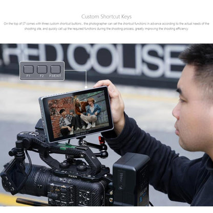 FEELWORLD S7 7 inch 12G SDI HDMI2.0 Camera Field Monitor High Brightness1600nit Touchscreen Monitor, S7