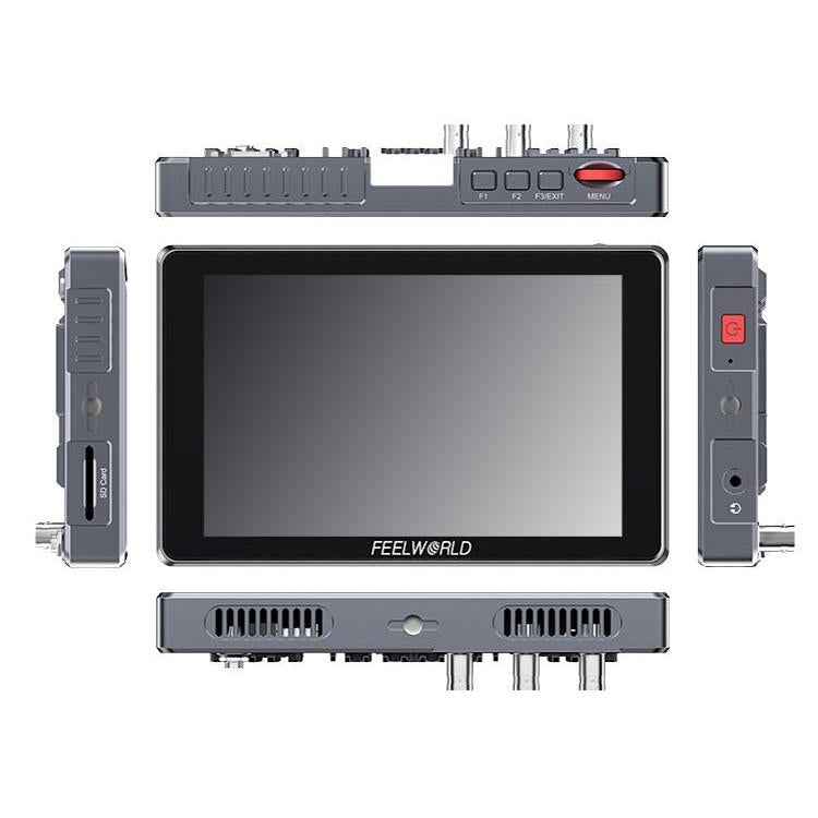 FEELWORLD S7 7 inch 12G SDI HDMI2.0 Camera Field Monitor High Brightness1600nit Touchscreen Monitor, S7
