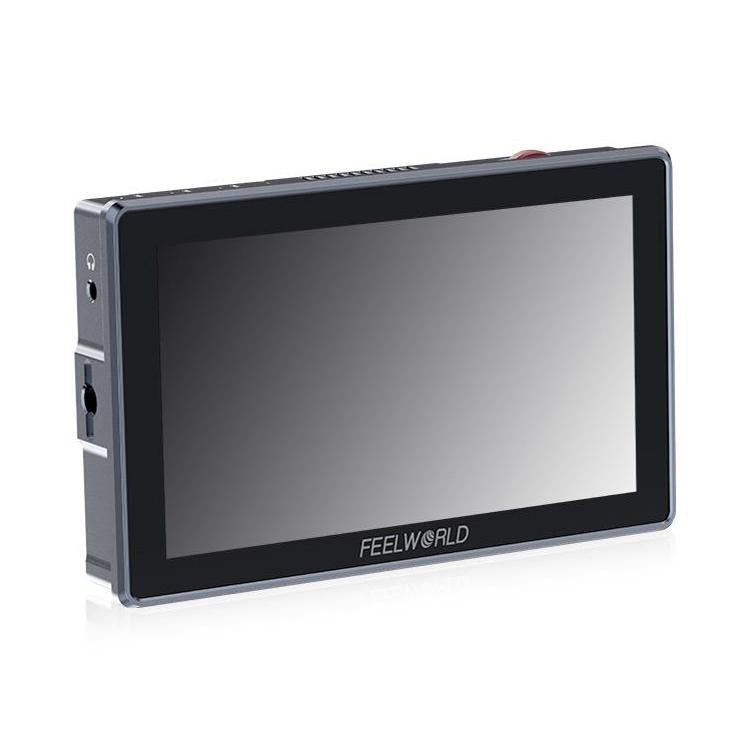 FEELWORLD H5 5.5 inch 12G SDI HDMI 2.0 Camera Field Monitor High Brightness 1200nit Touchscreen Monitor, H5