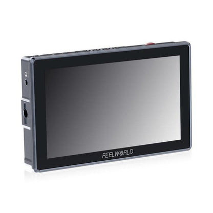 FEELWORLD H5 5.5 inch 12G SDI HDMI 2.0 Camera Field Monitor High Brightness 1200nit Touchscreen Monitor, H5
