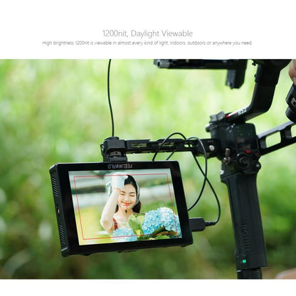 FEELWORLD F7 PLUS 7 inch DSLR Camera Field Monitor Touch Screen 4K HDMI High Brightness 1200nit Monitor, F7 PLUS