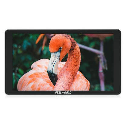 FEELWORLD P6XL 6.0 inch Aluminium Built-in Battery DSLR Camera Field Monitor Touch Screen 4K HDMI High Brightness 1200nit Monitor, P6XL