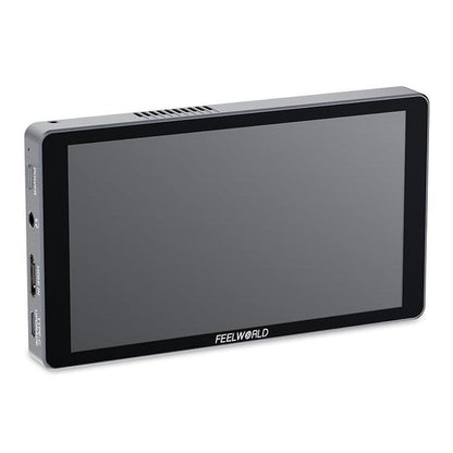 FEELWORLD P6XL 6.0 inch Aluminium Built-in Battery DSLR Camera Field Monitor Touch Screen 4K HDMI High Brightness 1200nit Monitor, P6XL