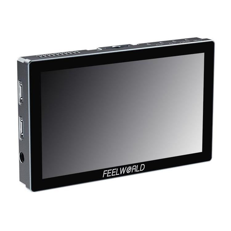 FEELWORLD P6X 5.5 inch Aluminium DSLR Camera Field Monitor Touch Screen 4K HDMI High Brightness 1000nit Monitor, P6X