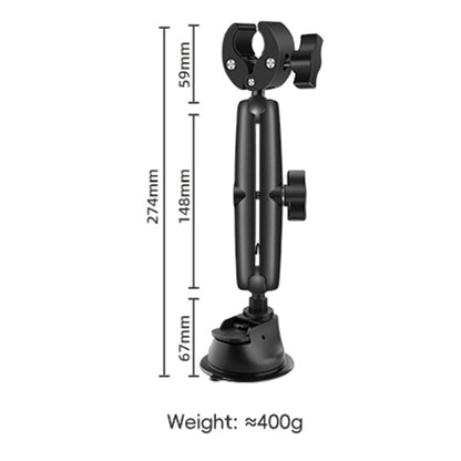 Single-leg Car Suction Cup Mount Crab Clamps, Single-leg Car Suction Cup