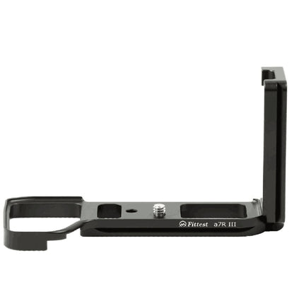 FITTEST A7R III  Vertical Shoot Quick Release L Plate Bracket Base Holder for Sony A7RIII, For Sony A7RIII