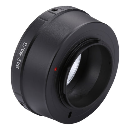 M42 Mount Lens to M4/3 Mount Lens Adapter for Olympus E-P1, Panasonic G1, GH1-M4/3 Cameras Lens, M4/3 Lens-Black