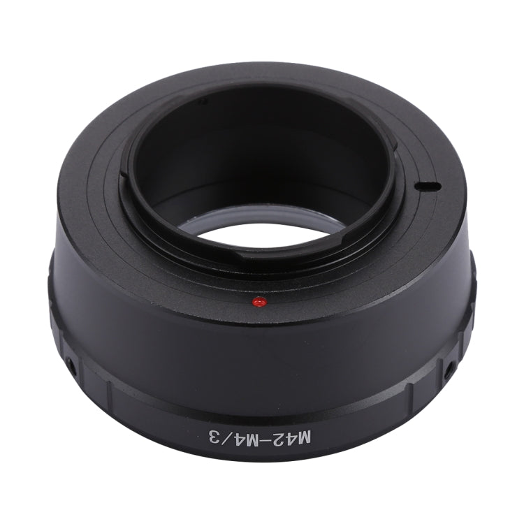 M42 Mount Lens to M4/3 Mount Lens Adapter for Olympus E-P1, Panasonic G1, GH1-M4/3 Cameras Lens, M4/3 Lens-Black