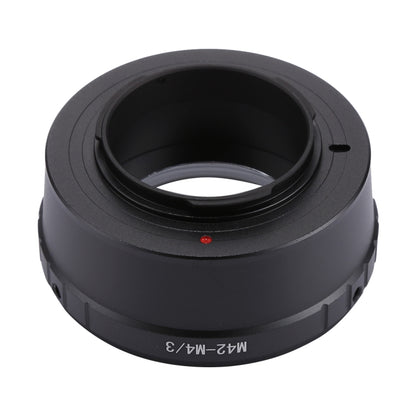 M42 Mount Lens to M4/3 Mount Lens Adapter for Olympus E-P1, Panasonic G1, GH1-M4/3 Cameras Lens, M4/3 Lens-Black
