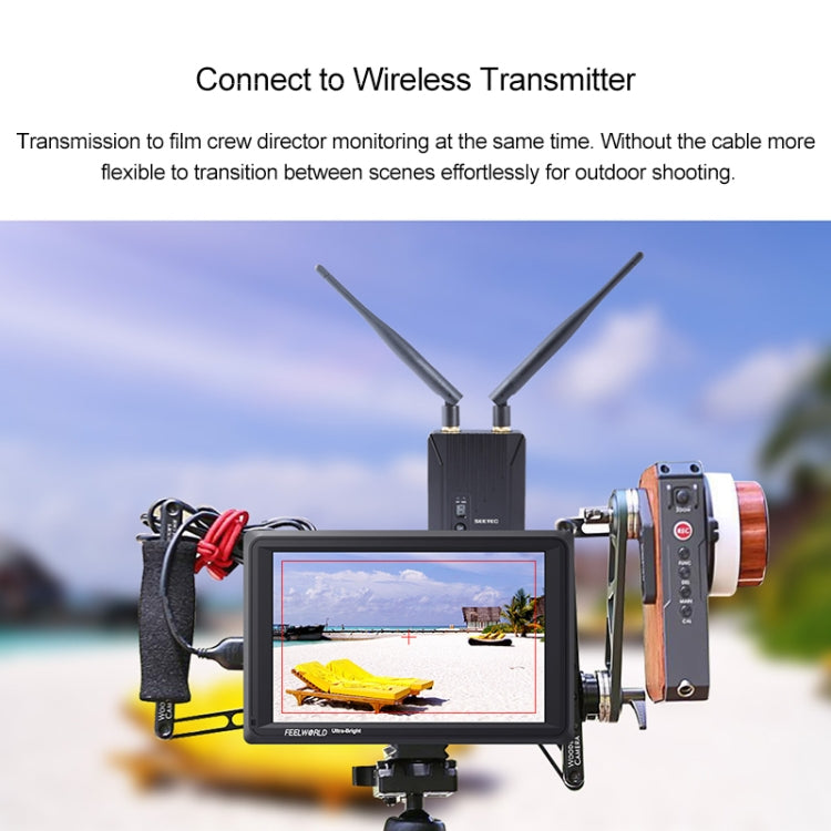 FEELWORLD FW279S 1920×1200 HDMI 7 inch Camera Field Monitor, FW279S