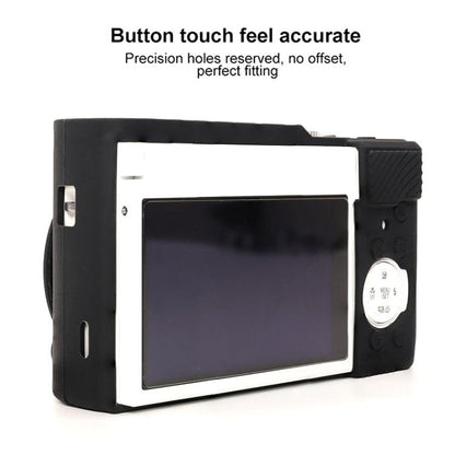 For Panasonic LUMIX ZS99 / TZ99 DC-ZS99GK-S Camera Protective Silicone Cover