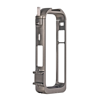 For Insta360 X4 Metal Protective Cage Rig Housing Frame with Expand Cold Shoe Base & Tripod Adapter, Metal Frame
