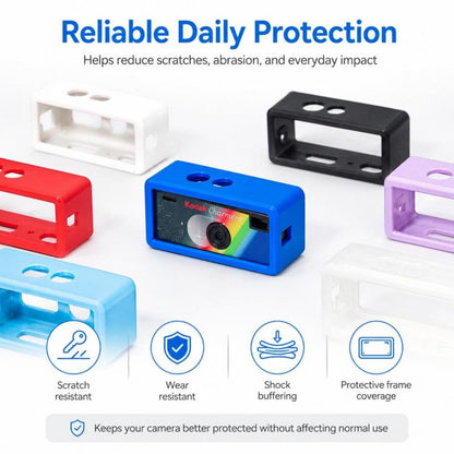 Camera Silicone Frame Protective Case For Kodak Charmera Keychain / Charmera 1987