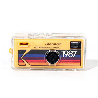 For Kodak Charmera 1987 Clear Crystal Shell Protective Case with Strap