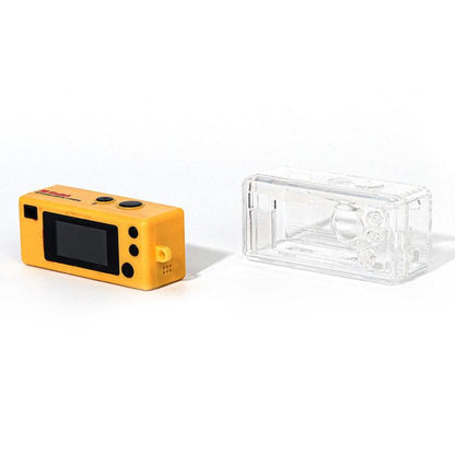 For Kodak Charmera 1987 Clear Crystal Shell Protective Case with Strap