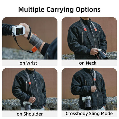 Sunnylife Universal Quick-Release Shoulder Strap Adjustable Shoulder Lanyard 3.2cm-Wide Safe Rope for DSLR Cameras