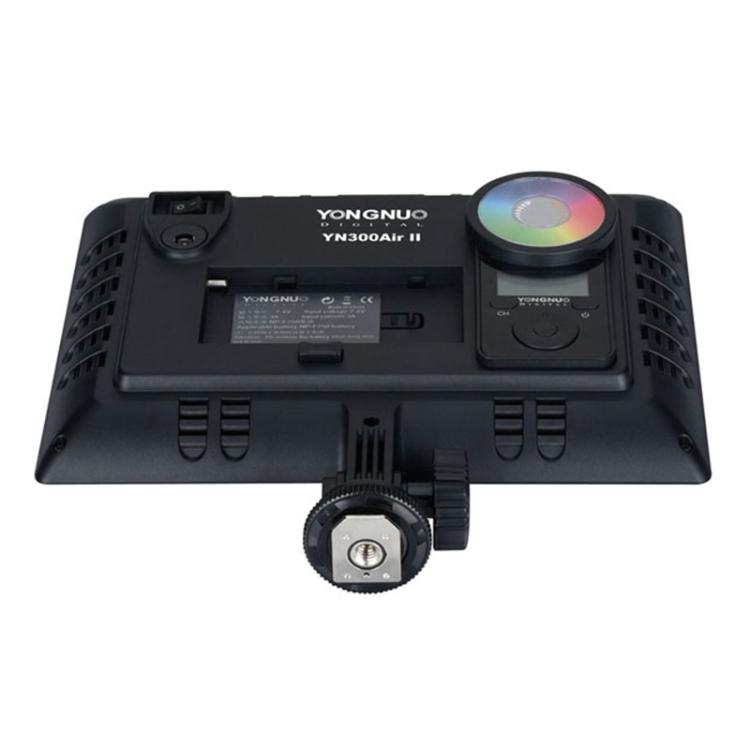 YONGNUO YN300Air II LED Vlog Light Panel RGB Full Range Photography Bi-Color 3200K-5600K, YN300Air II