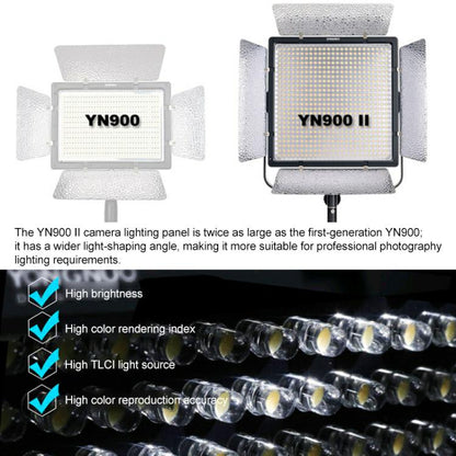 YONGNUO YN900 II 900pcs LED Illumination Dimming Studio 3200-5600K Video Light, YN900 II
