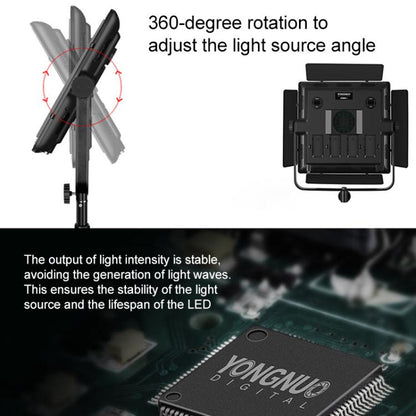 YONGNUO YN900 II 900pcs LED Illumination Dimming Studio 3200-5600K Video Light, YN900 II