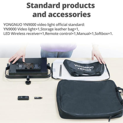 YONGNUO YN9000 900pcs LED Illumination Dimming Studio 5600K Video Light, YN9000 5600K