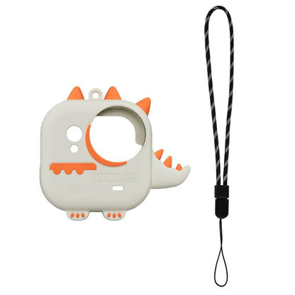 For Insta360 GO Ultra STARTRC Cute Dragon Silicone Protective Cover with Lanyards, For Insta360 GO Ultra