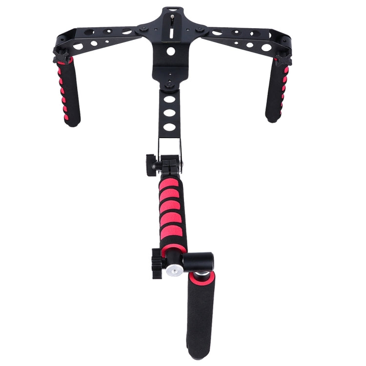 YELANGU D6-2 Rig I Multifunctional Handles Camera Shoulder Mount for DSLR Camera / Video Camera, D6-2 (Red)