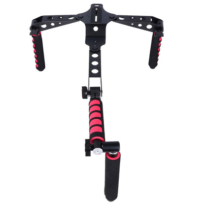 YELANGU D6-2 Rig I Multifunctional Handles Camera Shoulder Mount for DSLR Camera / Video Camera, D6-2 (Red)