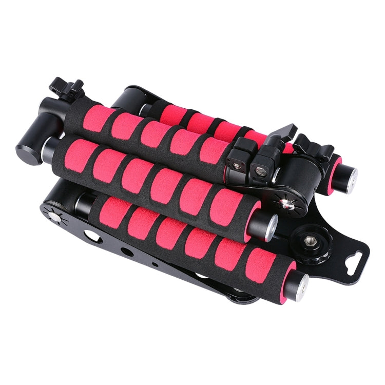 YELANGU D6-2 Rig I Multifunctional Handles Camera Shoulder Mount for DSLR Camera / Video Camera, D6-2 (Red)