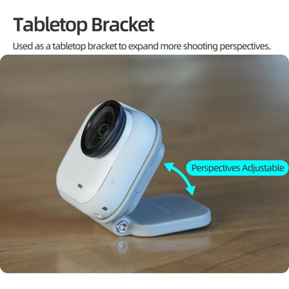 For Insta360 GO Ultra Magnetic Desktop Mount Bracket Base, For Insta360 GO Ultra Grey