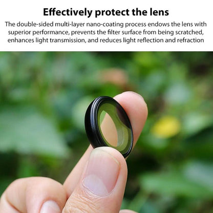 For Insta360 GO Ultra Aluminum Alloy HD Glass Lens Protector, For Insta360 GO Ultra HD Glass Lens