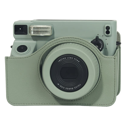 For FUJIFILM Instax WIDE 400 Full Body Leather Case Bag with Strap